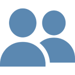 Minimalist user profile icon design